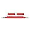 Double Head Spring Bar Tool Red Cylinder Professional Stainless Steel Watch Band Removal Tools
