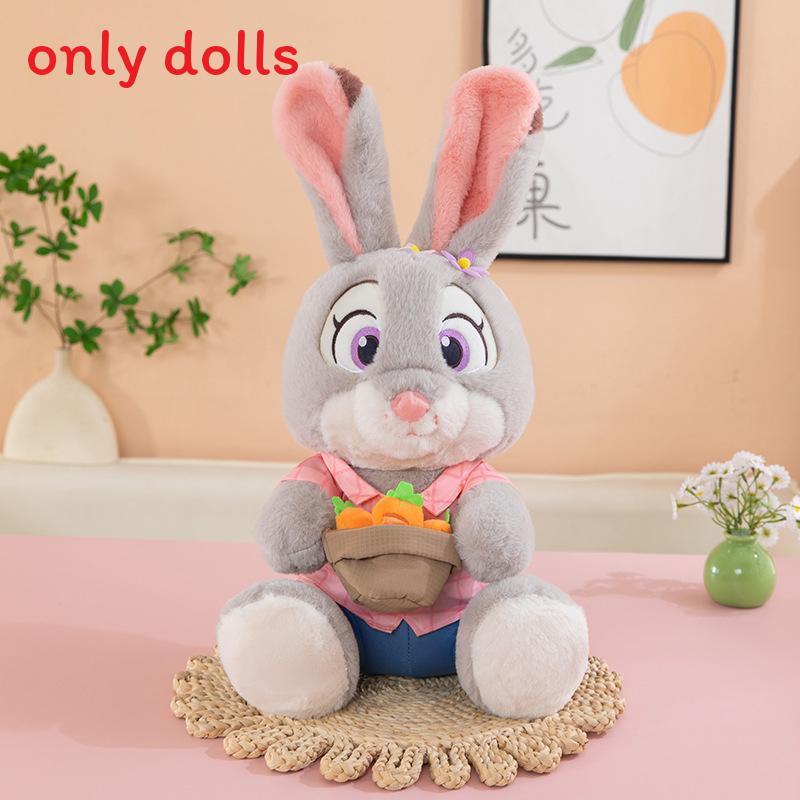Peluche Judy e Nick di Zootropolis con Imbottitura in Cotone PP per Bambini e Ragazzi