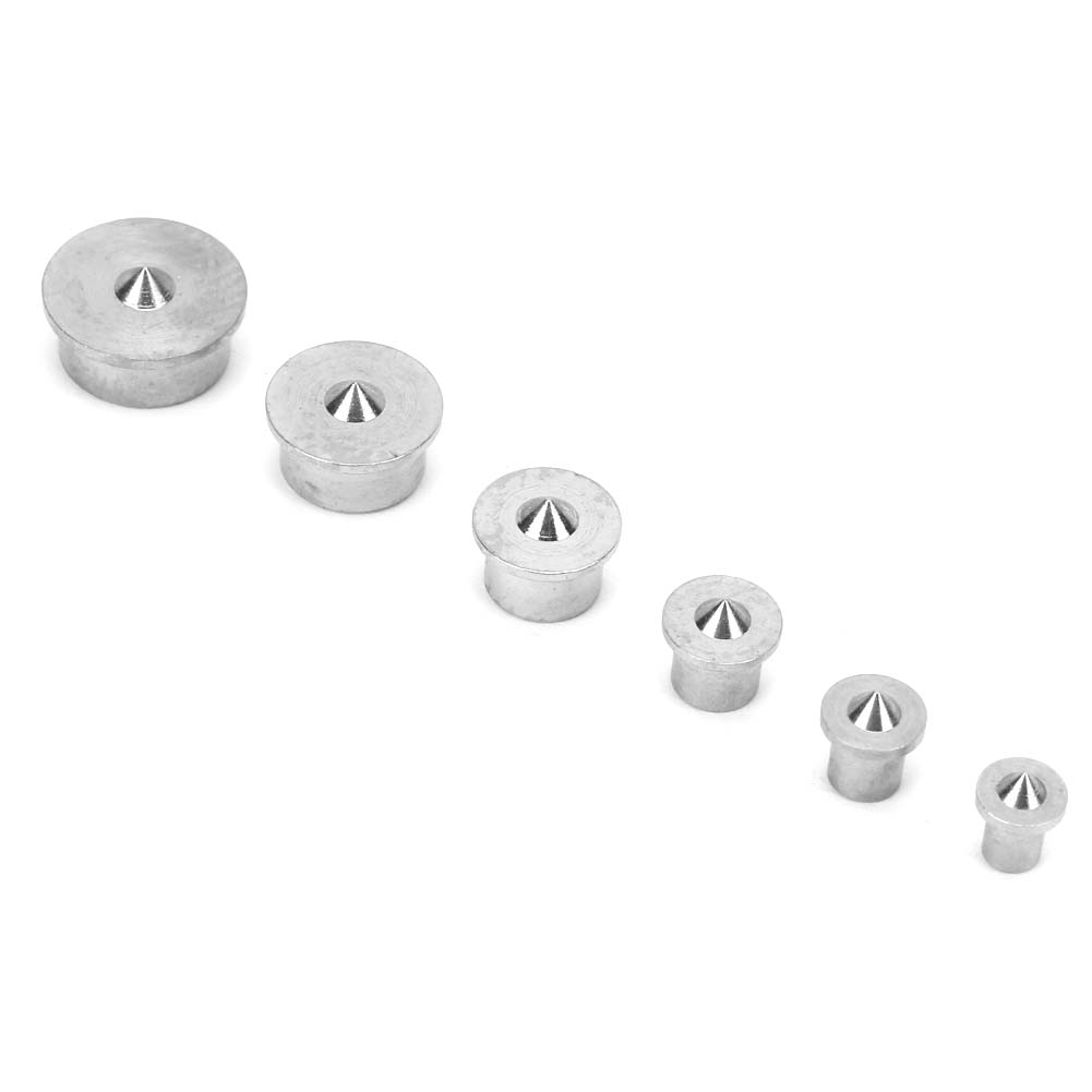 

6 шт. Набор из 6 шт. штифтов и шипов для деревообработки, центральный шип 4 мм - 12 мм