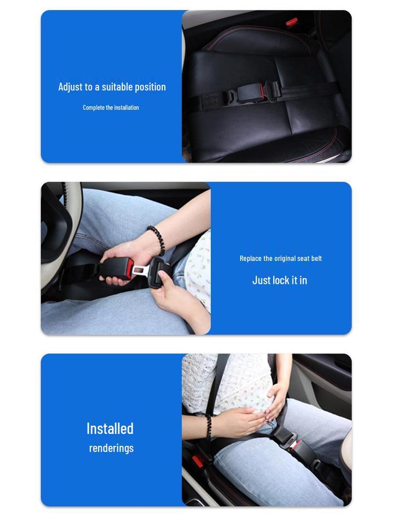 Maternity Car Seatbelt for Pregnancy: Anti-Pressure Abdomen Protection