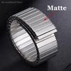 Elastic Metal Watchband 16mm 18mm for Swatch Watch Strap Stretch Expansion Stainless Watch Strap Men Women Bracelets Accessories