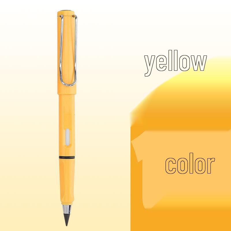 Eternal Black Technology Pencil: No Sharpening, HB Lead, Endless Writing Design