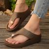 Anti-slip Women's Shoes - New Style Casual Flip-flops with Thick Sole and Platform Heel