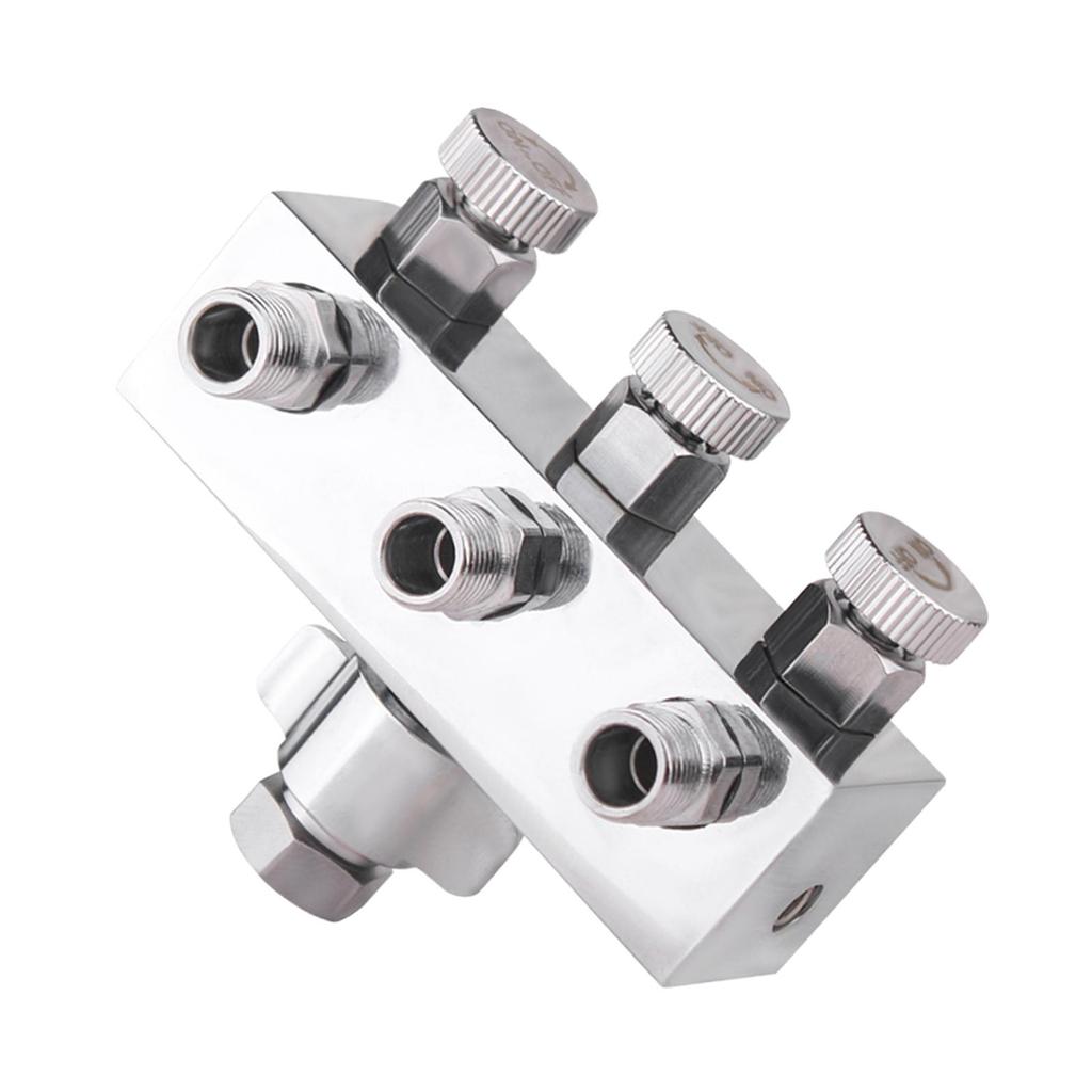 Airbrush Adaptor Professional Air Brush Painting Fitting Repair Tool Adjustment Splitter Airbrush Hose Portable Accessories