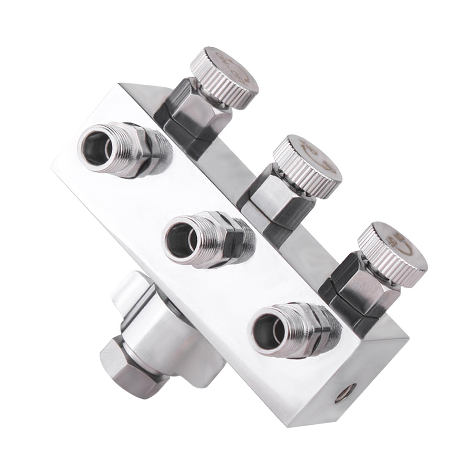 

Адаптер для аэрографа Профессиональный фитинг для покраски аэрографа Инструмент для ремонта Регулировочный разветвитель Шланг для аэрографа Портативные аксессуары