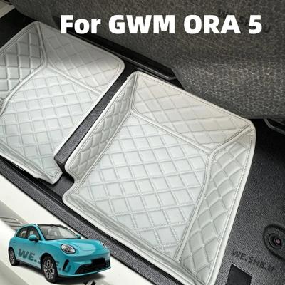 For GWM ORA 5 2026 2027 Rear Trunk Mat Leather Lower Storage Box Pad Protective Cargo Liner Trunk Tray Anti Dirty Mat