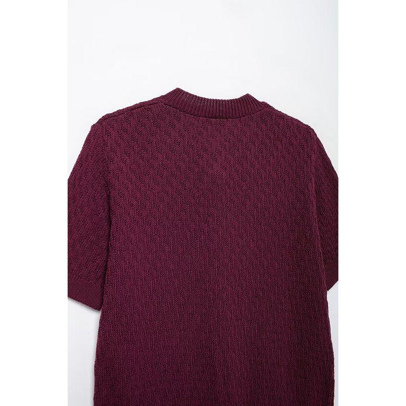 Kaslead New Arrival Women's Clothing Fashion Style Fashion Casual Jewelry Button Decoration Knitting Outwear 6427103