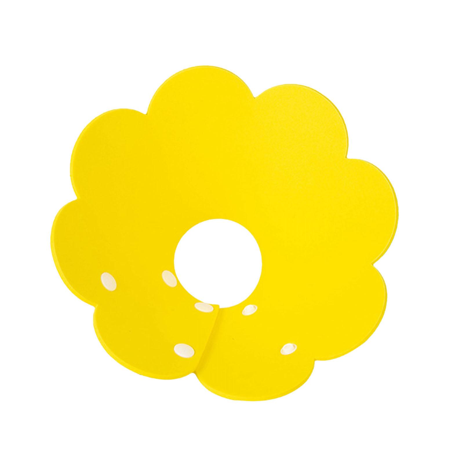 Sunflower Elizabeth Collar Cute Breathable Prevent Licking EVA Pet After Surgery Elizabeth   for Cats Dogs Yellow