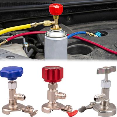 Universal Can Tap Refrigerant Bottle Opener Can Tap Dispenser Valve For R12 R134a R22 R410 Refrigerant Charge Hose