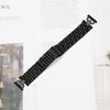 Watch Band for Garmin D2 Air X10/vivoactive 5/Venu Sq 2 7-Bead D-Shape Rhinestones Decor Stainless Steel Colored Watch Strap