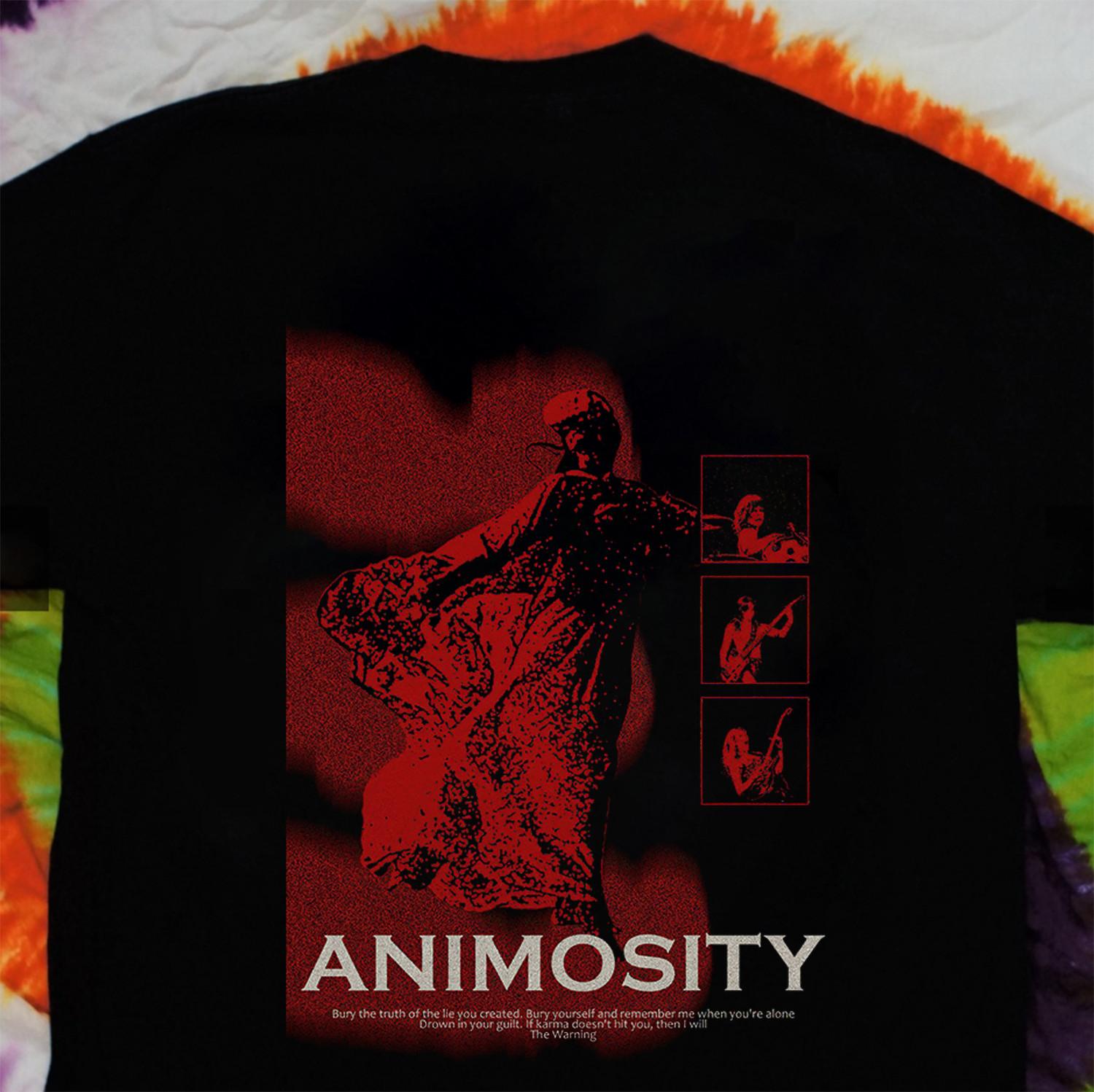 The Warning Band Tee T-Shirt Unisex All Sizes Short Sleeve S