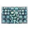 101Pcs Plastic Christmas Ball Set Multiple Color Christmas Ball Gift Box  Home Decor