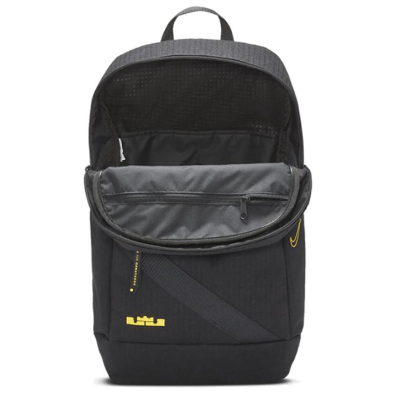 Nike Polyester Backpack Regular Unisex Black Casual