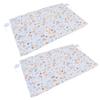 2PCS Simple Style Sunshade Curtain Adjustable Car Side Window Curtain Cute Car Curtain with Suction CupType 2