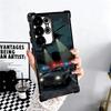 Police FBI ID Card Swat Soft Phone Case For Samsung Galaxy S26 Ultra S25 Edge S24 FE S23 Plus S22 S21 + S20 Plating Anti-Fall Fu