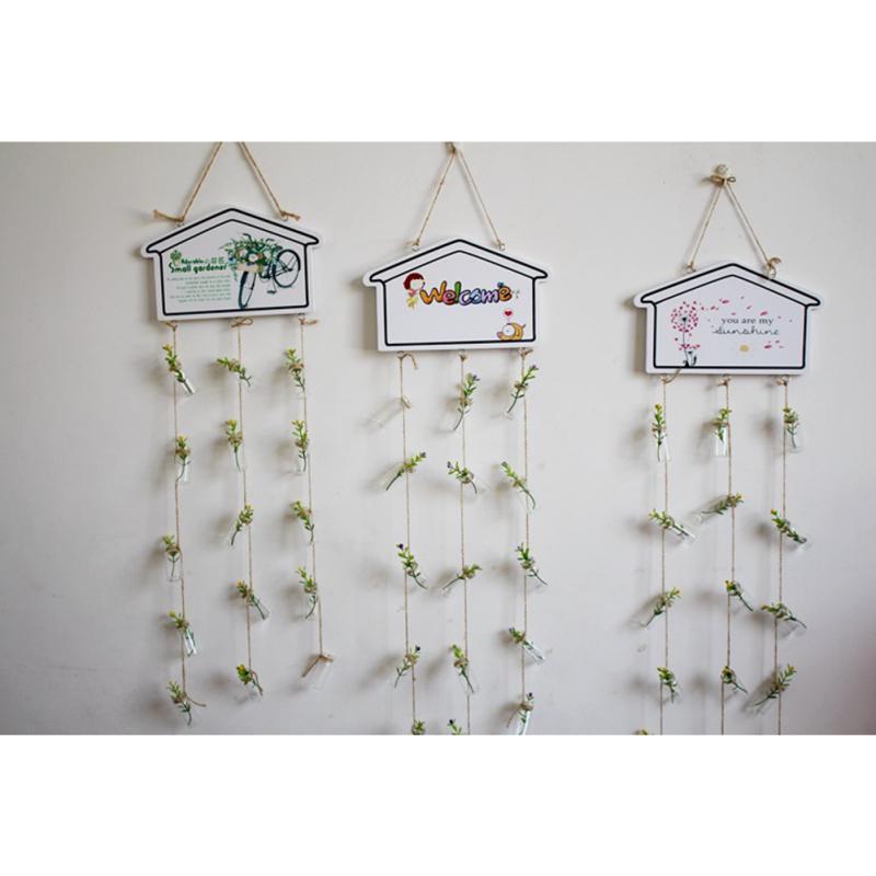 

DIY Windbell Coffee Shop House Shape Wind Chime Pendant Pergola Wall Decoration Gifts