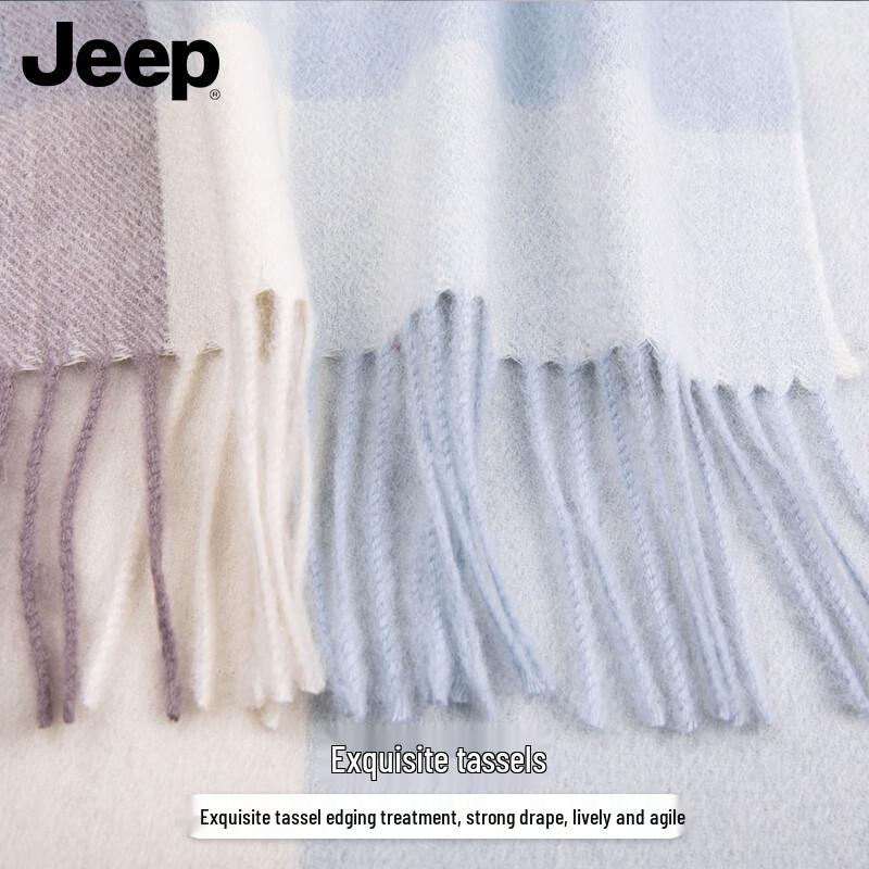 JEEP Women's 100% Wool Autumn/Winter Shawl