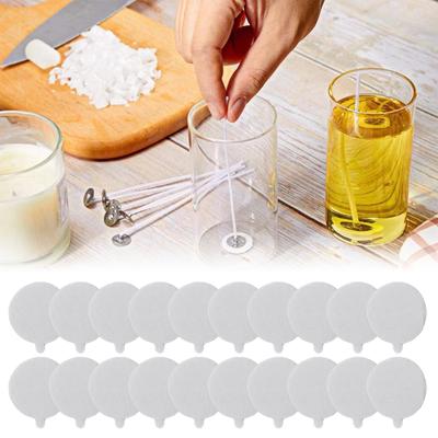 Easy To Use Double Sided Stickers Candle Wick Stickers for Wick Attachment Strong Holder Good Stickiness &2cm Diameter