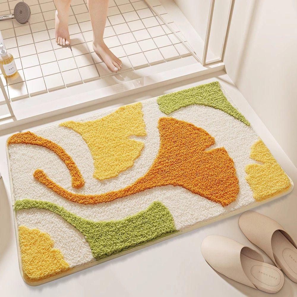 Bathroom Floor Mat Anti Slip Floor Mat Bathroom Entrance Absorbent Carpet Bathroom Entrance Foot Mat