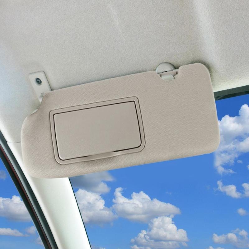 Car Inside Sunvisor Front Left Right Sunshade Sun Visors with Led Light 83280-TLA-A12ZB Replacement Parts