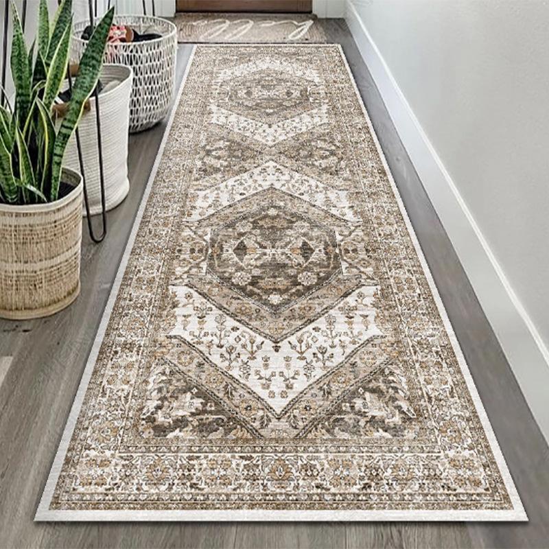 Moroccan Style Runner Corridor Carpets for Hallway Living Room Home Anti-skid Entry Floor Mats Hotel Lobby Stairway Area Rugs