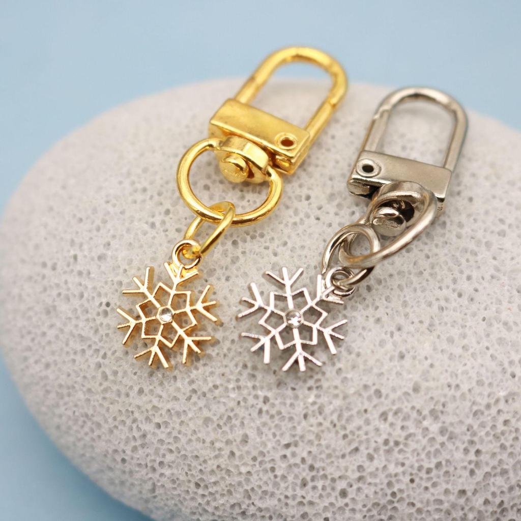 Hot Selling Snowflake Jewelry Keychain Pendant