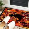 Firefighter Bravery In Action Office Rug Chair Mat, Entryway Carpet, Suitable for Front Door, Bedroom, Living Room, Desk, Holiday Gift