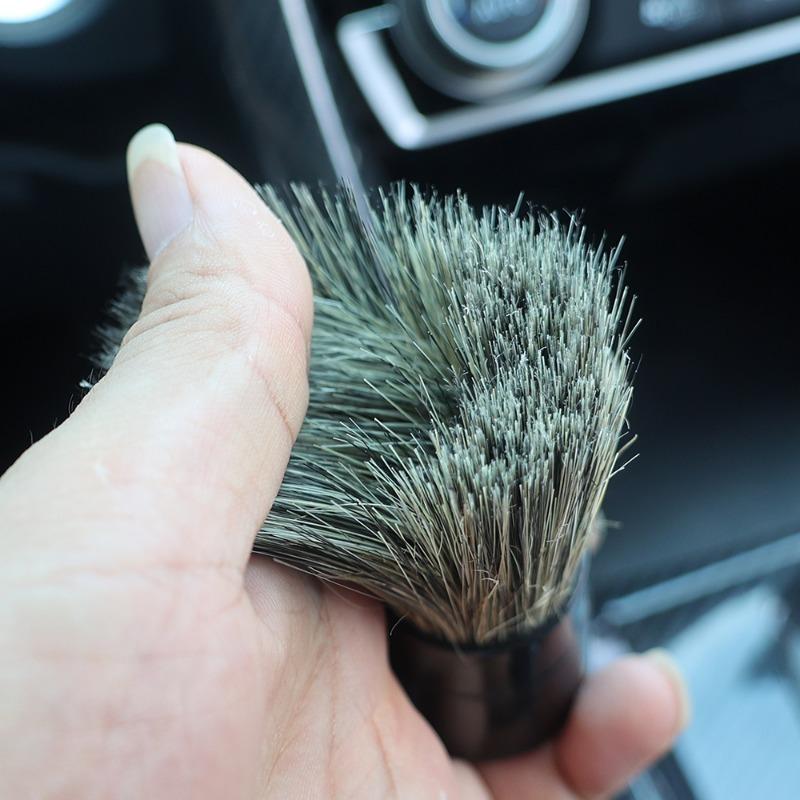 Car Interior Cleaning Brush Set Auto Air Outlet Conditioning Vents Mixed Bristle Brush Wheel Hub Brush Engine Gap Detail Brushes