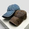 And Women Bandhnu Broken Style Embroidered Side Letter Prints Baseball Caps Sun Protection Street Style All-Match Distressed Peaked Hats Fashion
