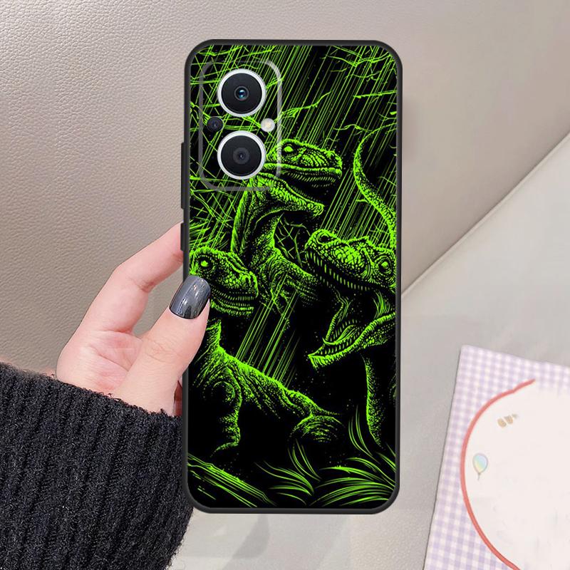 Jurassic Dinosaur Funda For OPPO Reno 14 10 11 12 13 Pro 12F 11F 13F 14F 7 8 Lite OPPO Find X9 X8 X6 Pro Case