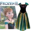 Frozen Adult Princess Dress Anna Holiday Costume Performance Dress Anna Princess Dress