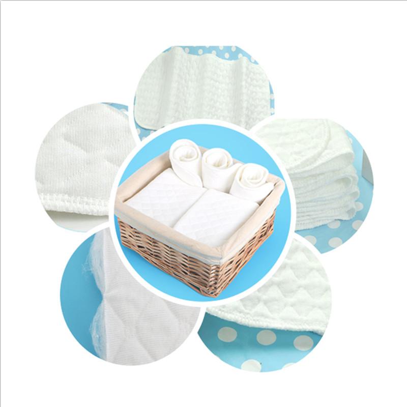 5PC Baby Diapers Bamboo Eco Cotton Diapers Nappy Baby