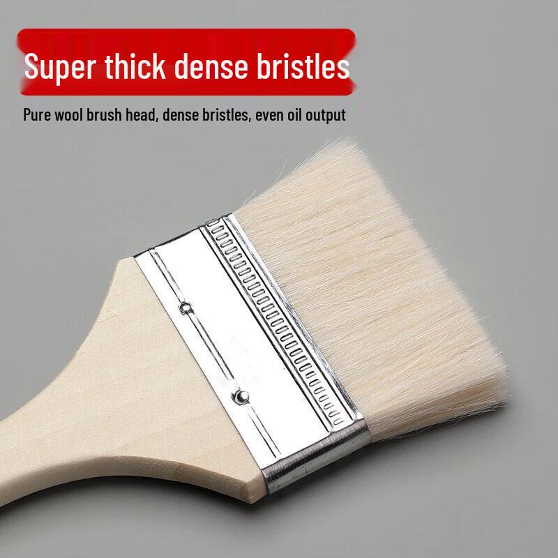 Food-Grade Wool Basting Brush