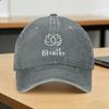 Baseball Cap Breathe Buddha Lotus Flower Meditation Yoga Summer Casual Hip Hop Hats  Women Unisex Custom Logo Hiking Baseball Caps