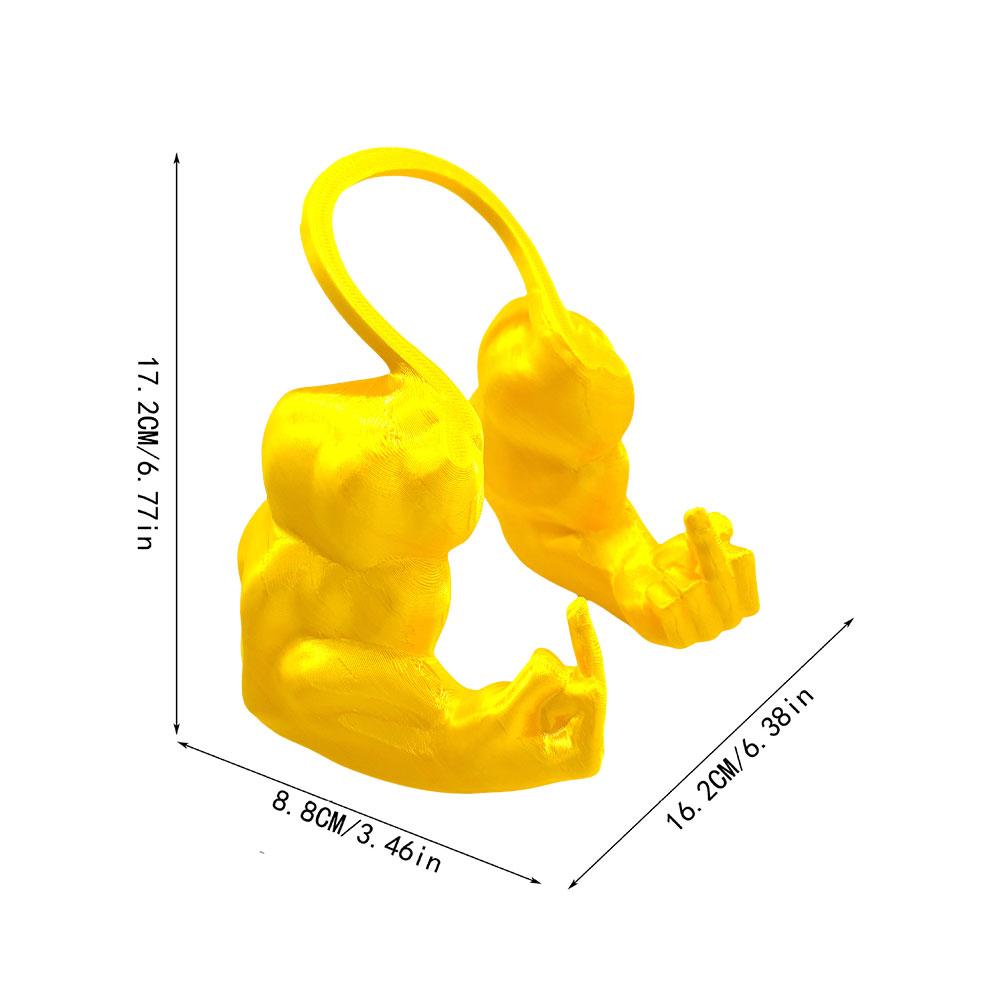 New Funny Finger Cat Muscle Arms Lightweight 3D Printing Cat Cosplay Muscle Arms Realistic Cat's Neck Arm Halloween Party Props