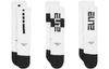 Nike Kids' Apparel Basketball Crew Socks Kids Socks 3 Pack Black White Kids' CW6063-100