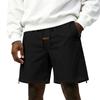 Men's Casual Athletic Shorts with Side Zipper - Loose Fit Streetwear Shorts