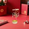 Rotating Holder Iron Tea Light Stand with Spinning Base for Christmas Valentine's Day Party Home Decor Decoration