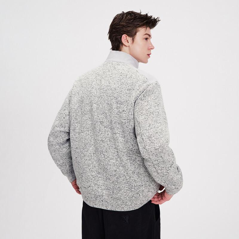 Navigare Men's Brushed Knit Warm Half-Zip Pullover