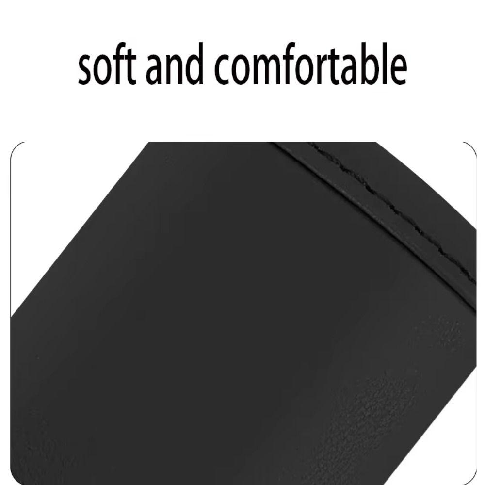 2Pcs PU Leather Car Handle Cover Soft Door Handle Protector Simple Pull Handle Gloves for All Cars
