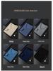 Men's V-Neck Cashmere Sweater: Loose Fit, Solid Color, Business Casual Pullover for Autumn and Winter