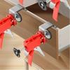 Press Type Drawer Panel Quick Installation Clip Drawer Front Panel Mounting Clamp  Woodworking