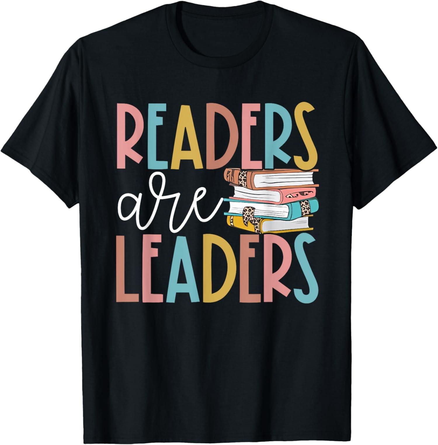 Les lecteurs sont des leaderurs lisant des amateurs de livres cool T-shirt unisexe S разноцветный