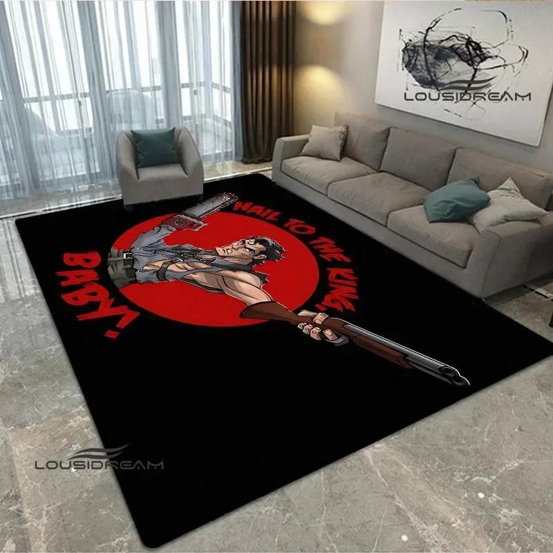 Film The Evil Dead Bedruckter Teppich rutschfester Teppich Schlafzimmer Dekoration Fußmatte Außen Teppich Yogamatte Schlafzimmer Dekoration Geburtstagsgeschenk
