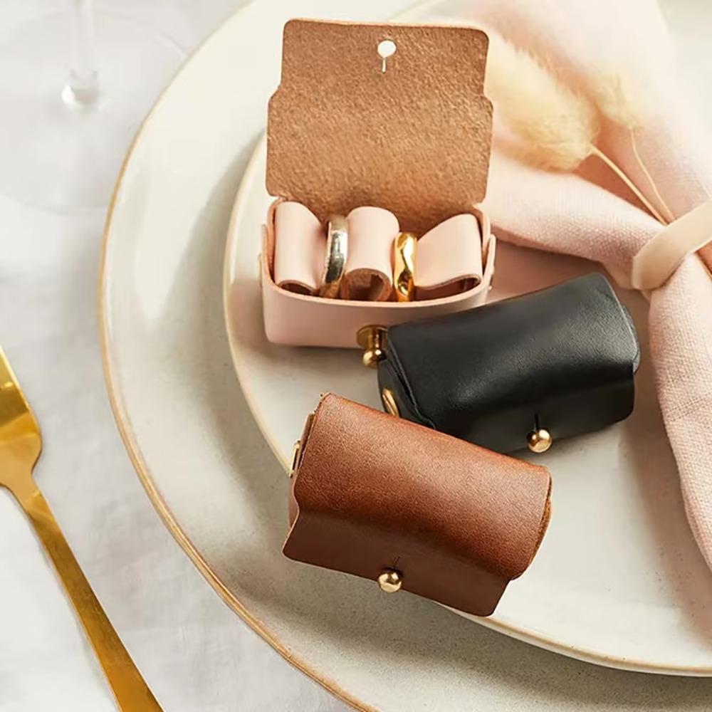 Anti Lost Dog Ring Storage Box Mini Ring Bearer Pouch Creative Jewelry Bag  Pet