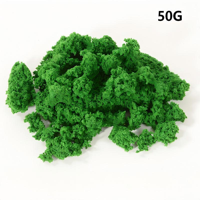 Diorama-Herstellung Schwamm Baum Pulver Busch Strauch Material für Modellbahn Sandtisch Landschaft Zubehör