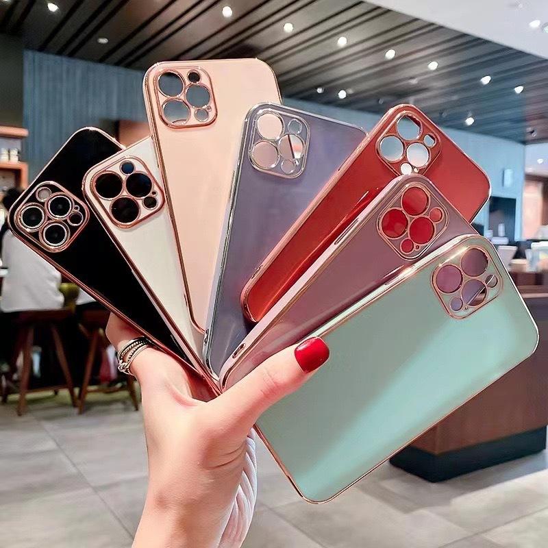 Suitable for Apple 14PRO Phone Case, Straight Edge 6D Electroplated 15Promax Full Cover Anti-drop Fine Hole Xsmax Protective Case