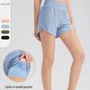 Women's Faux Two-Piece Quick-Dry Running Shorts