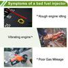 No.23209-28080 Fuel Injector for Toyota Highlander Base 2.4 2004-2007 Flow Match Engine Fuel Nozzle 4 Pcs