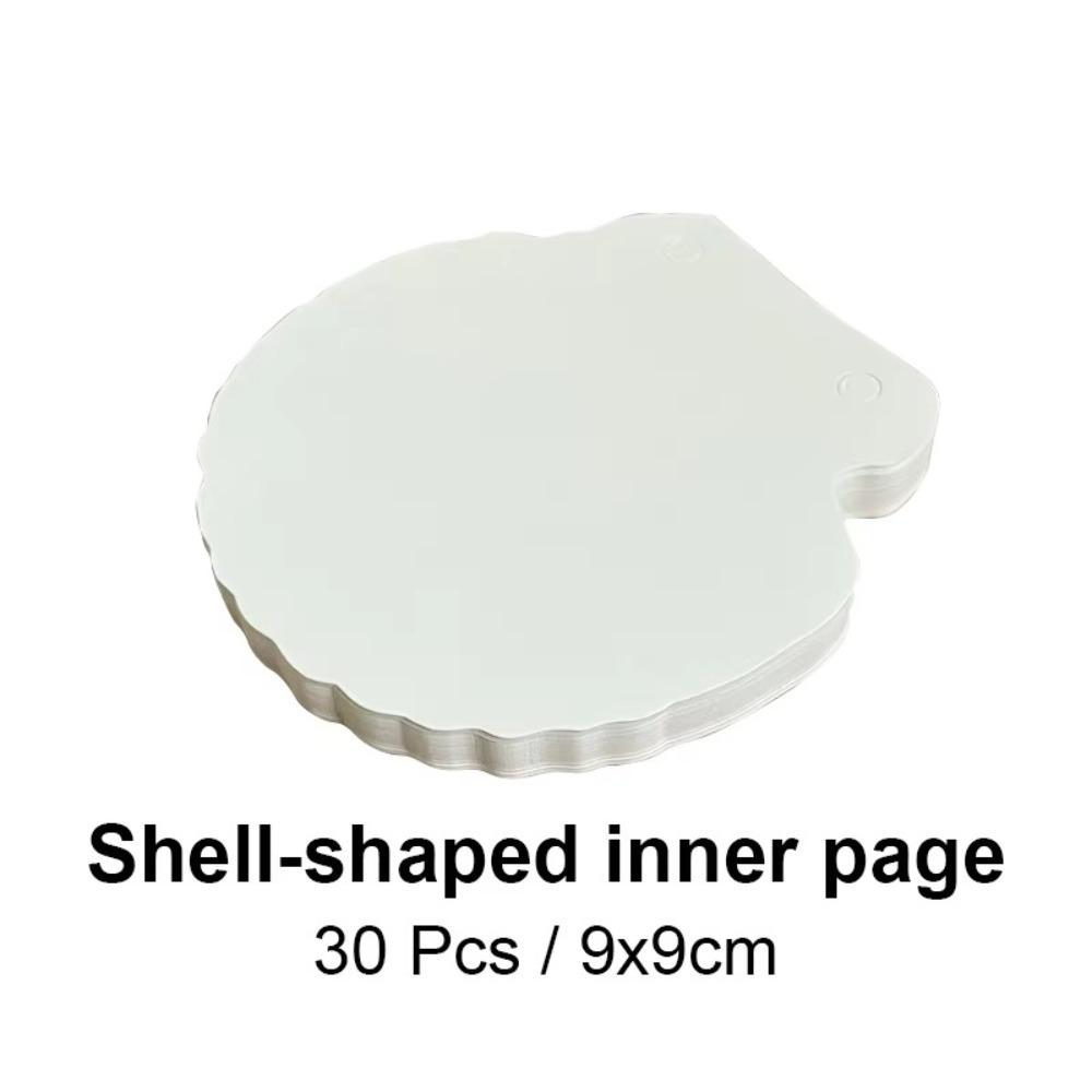 

Ракушка Ручная работа Блокнот Белый Фотоальбом Украшения Домашний декор Блокнот Праздничные подарки Inner Page-(30px9cm)